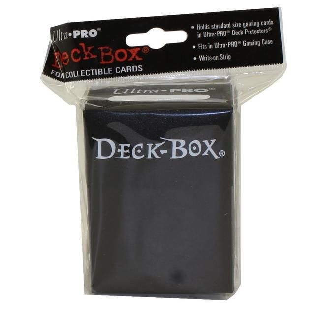 Ultra Pro 80 Card Deck Box - Black