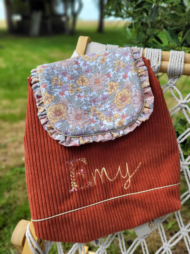 Sac à dos fleurs Lolita 🌷