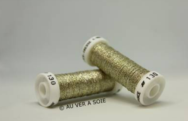 Fil métallisé N°130 - Au Ver à Soie
