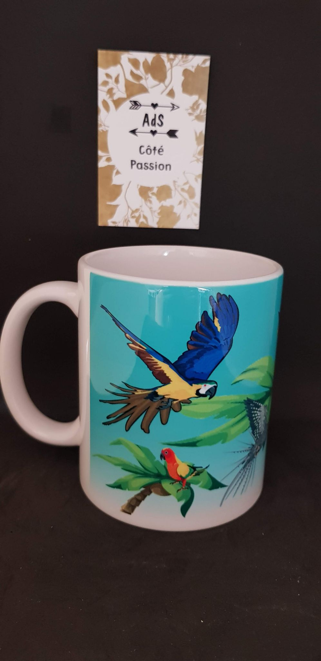 Mug - Perroquets (8e)