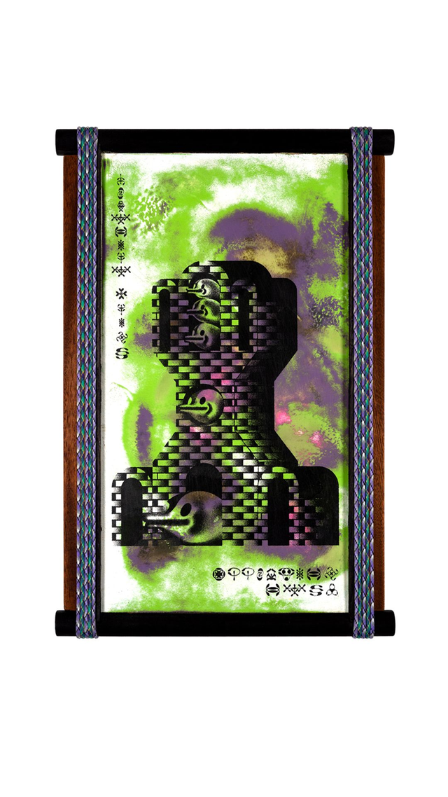 Juvenile Fligs Occupying Nest Original Artwork (Made in collaboration with Paul Thiry)