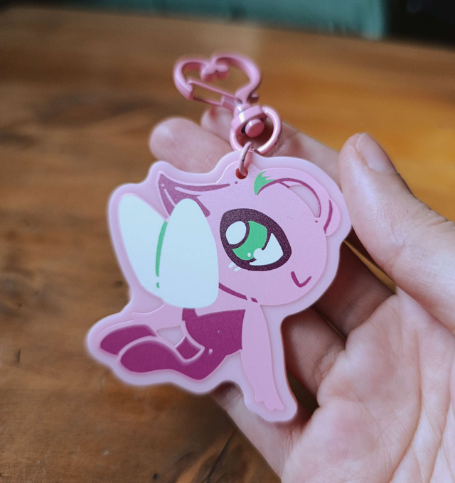 Shiny Celebi Keychain