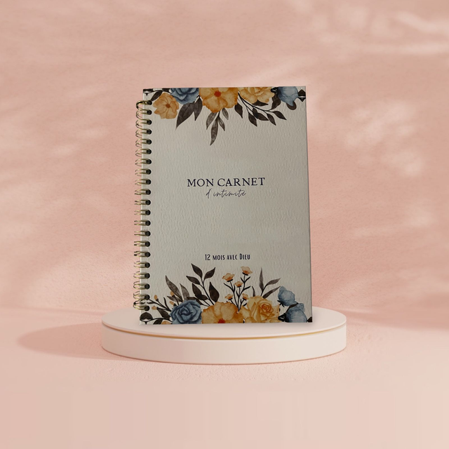 Mon carnet d'intimité premium - 12 mois avec Dieu