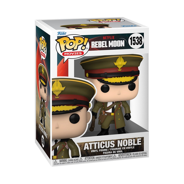 Funko Pop! Movies: Netflix: Rebel Moon - Atticus Noble