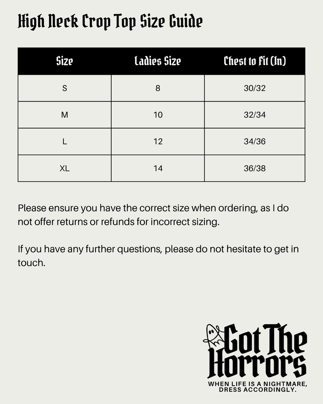 Expensive & Difficult High Neck Crop Top