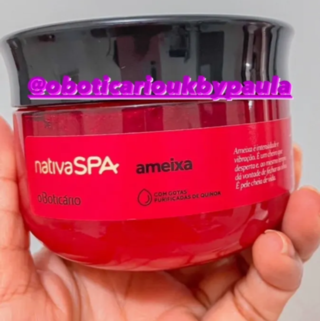 Nativa Spa Açúcar Esfoliante Corporal Ameixa 200g