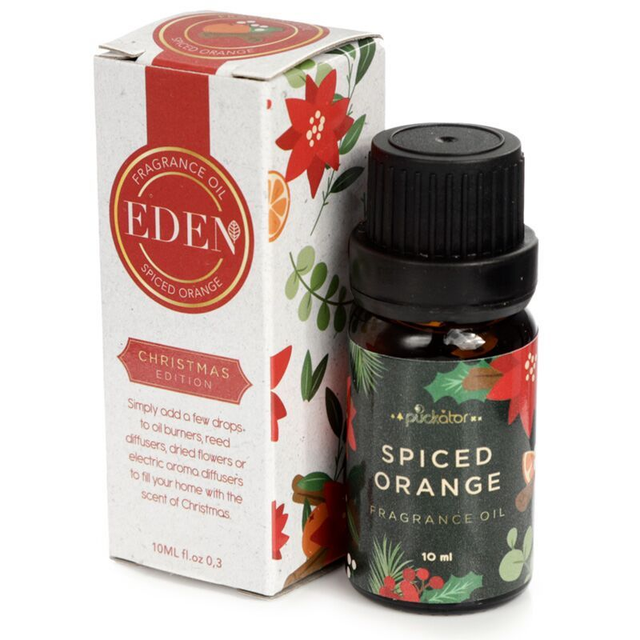 Huiles Parfumées Noël Fleuri Eden 10ml - Orange Epicée