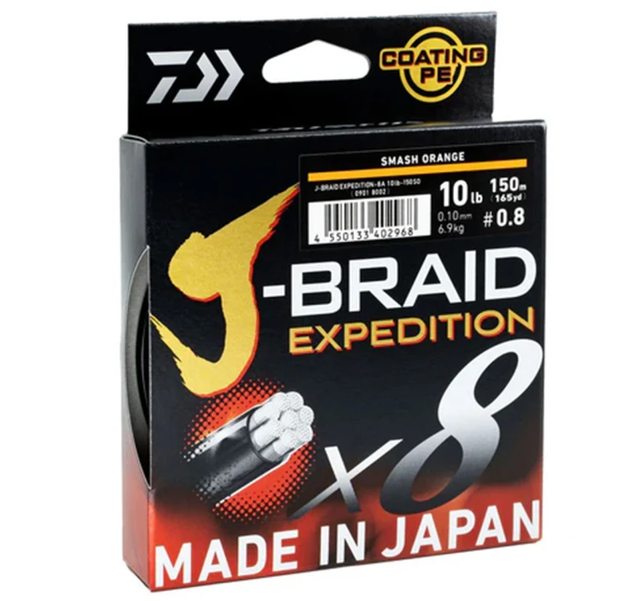 Daiwa J-Braid Expedition Smash 150m