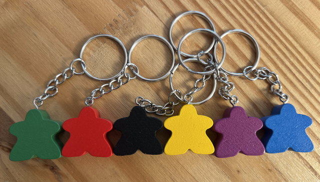 Porte-clés Meeple