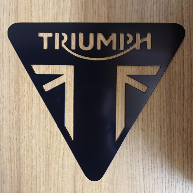 Triumph Logo Sign