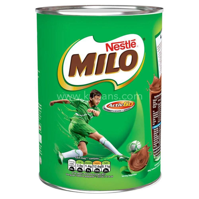 Nestle Milo Instant Malt Chocolate Drinking Powder Tin Singapore 400g