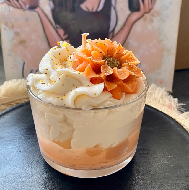 Bougie gourmande néroli