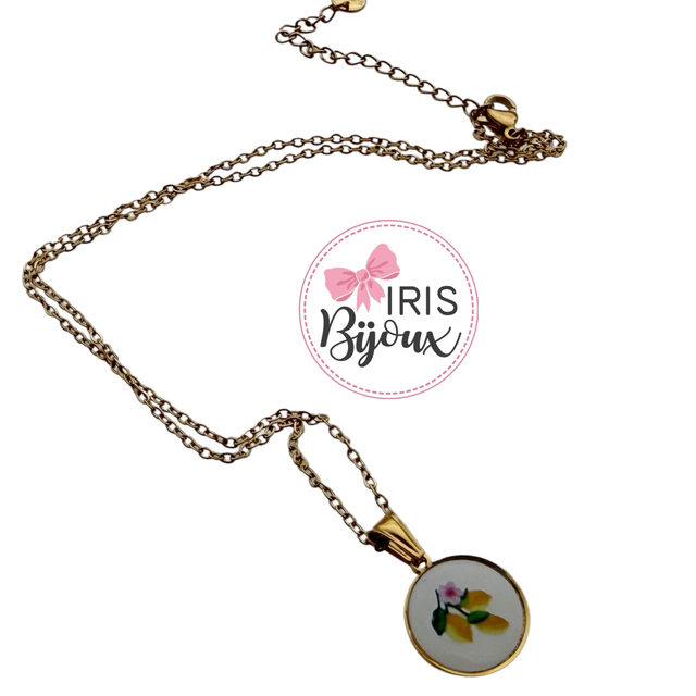 Collana girocollo limoni