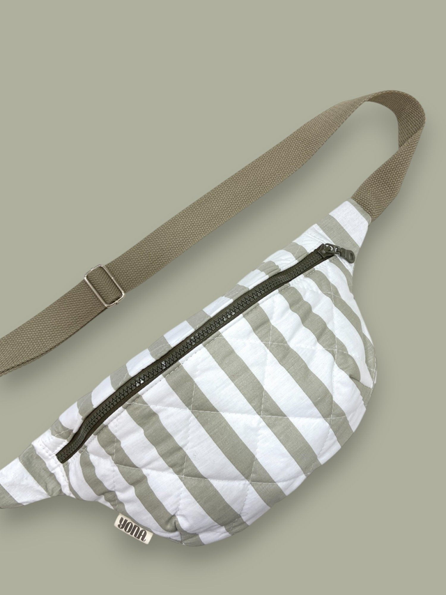 Banane Rayée Large Kaki