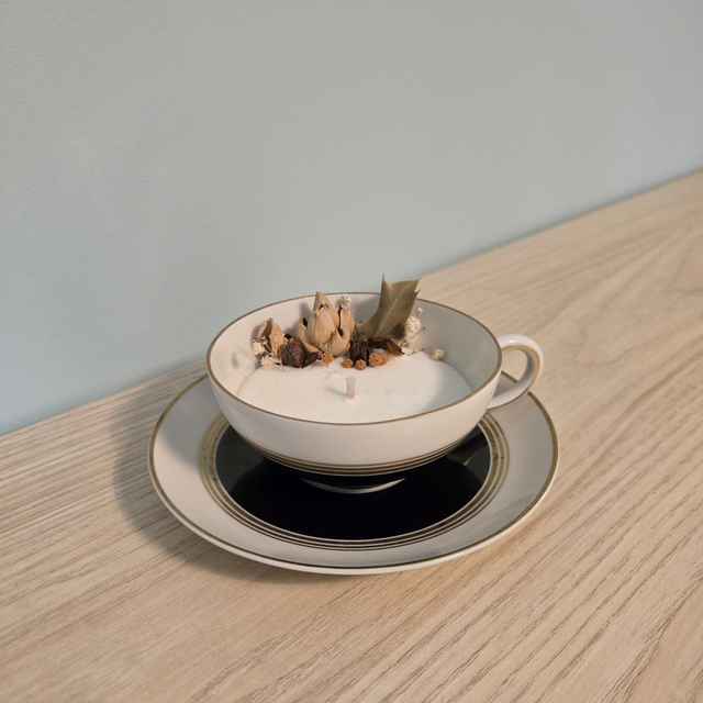 Bougie tasse - Sapin