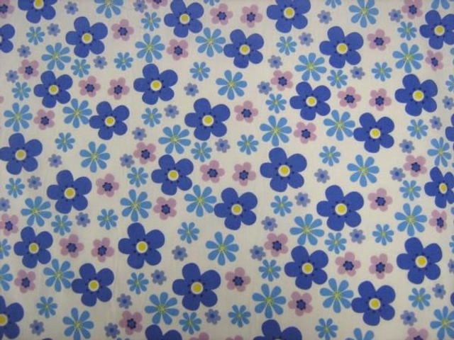 Flower Power Blue 239