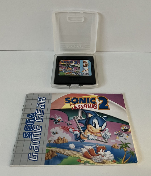 Sega Game Gear Game : Sonic The Hedgehog 2 * incl. Manual *