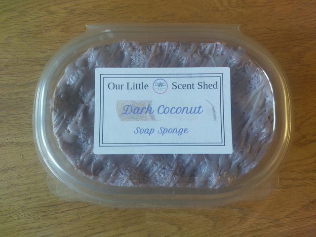 DARK COCONUT SOAP SPONGE