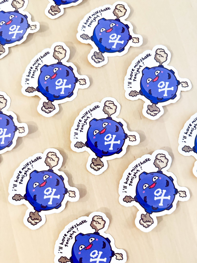 "i'll have milkshake tonight" Koffing