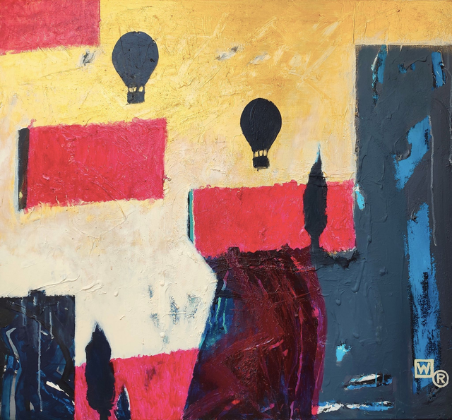 Weekend, 92x100 akryl płótno