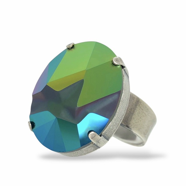 Ring SCARABÄUS Grün