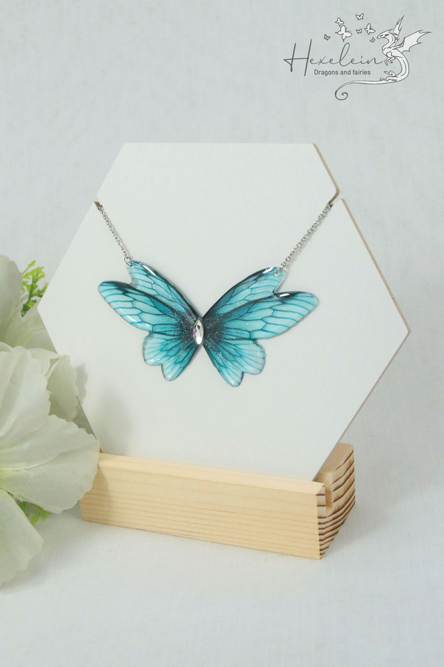Turquoise small fairy necklace