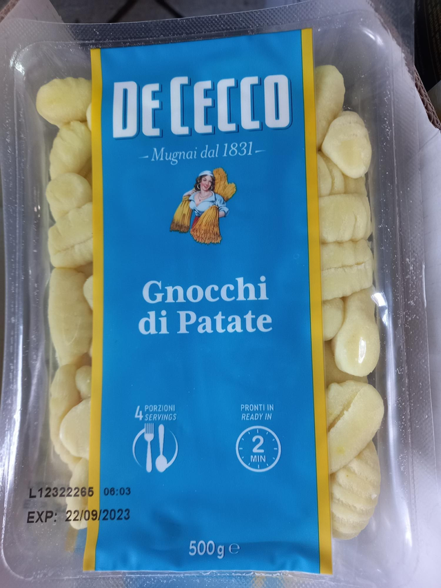 Gnocchi Di Patate De Cecco 500g 