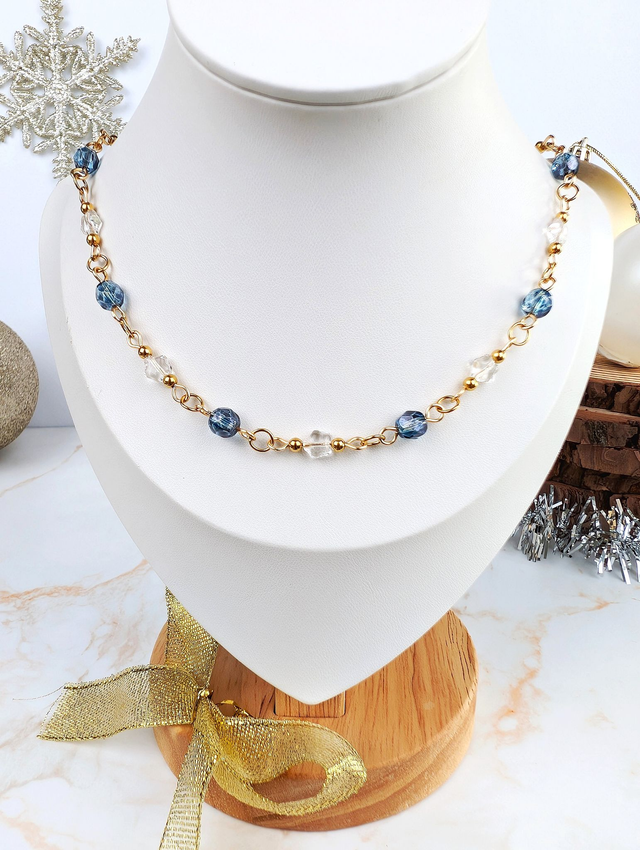 Collier Etoiles Glacées