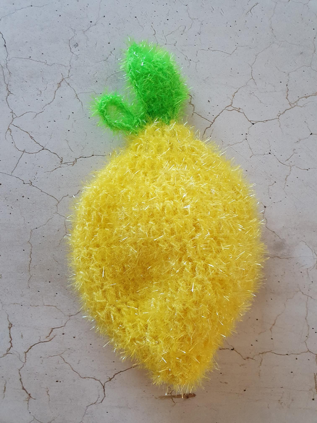 Schwamm Zitrone, länglich