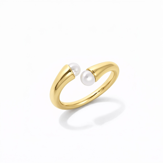 BAROQUE ring gold - VIDDA