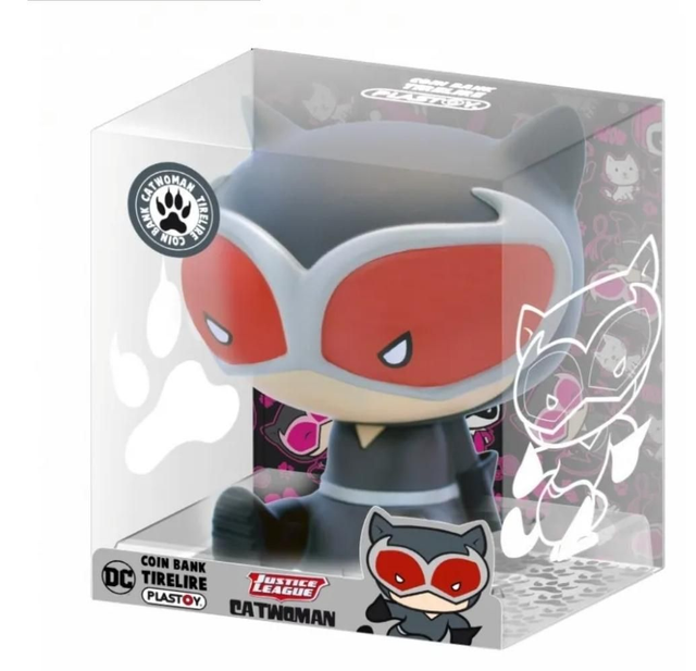 Plastoy tirelire Dc Justice League Catwoman Pvc