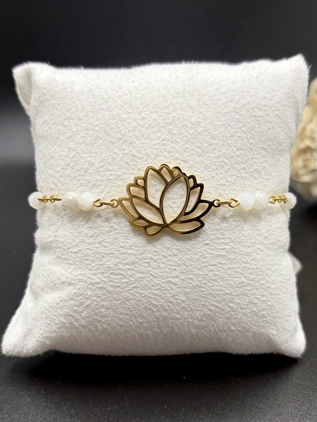 Lotus - Pierre de lune