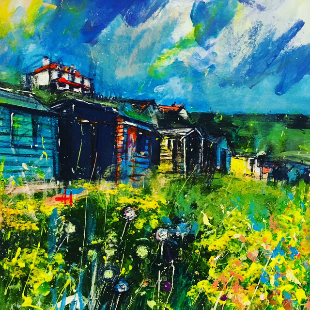 Print- Coldingham Haven