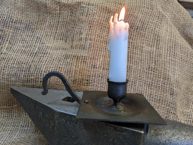 Hand Forged Candle Holder