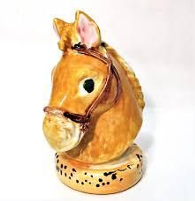 Horse Bust Money Box