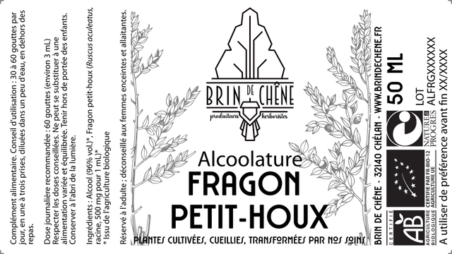 Alcoolature de Fragon