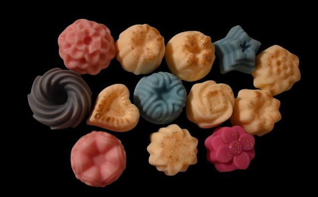 Fondants parfumés – Parfums variés &amp; formes originales