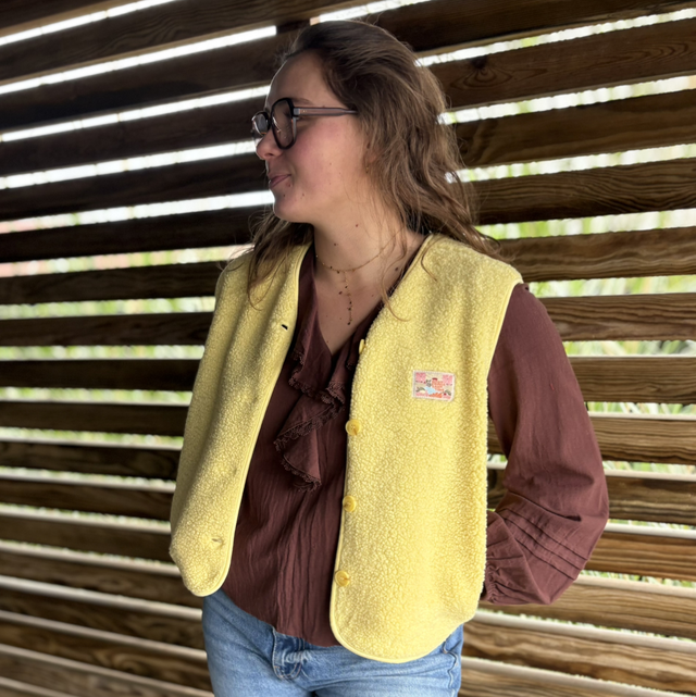 Gilet Alma jaune 