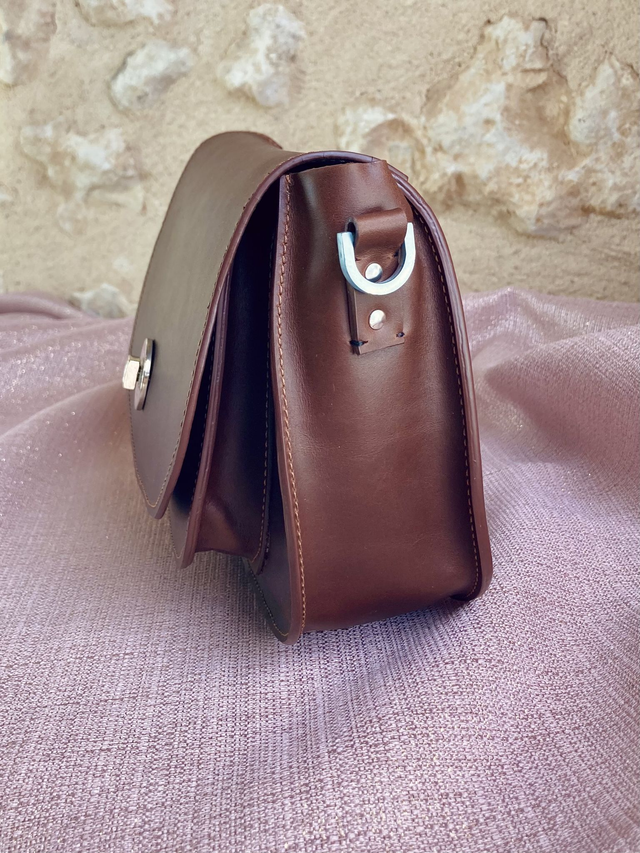 Baroudeuse Cuir Marron