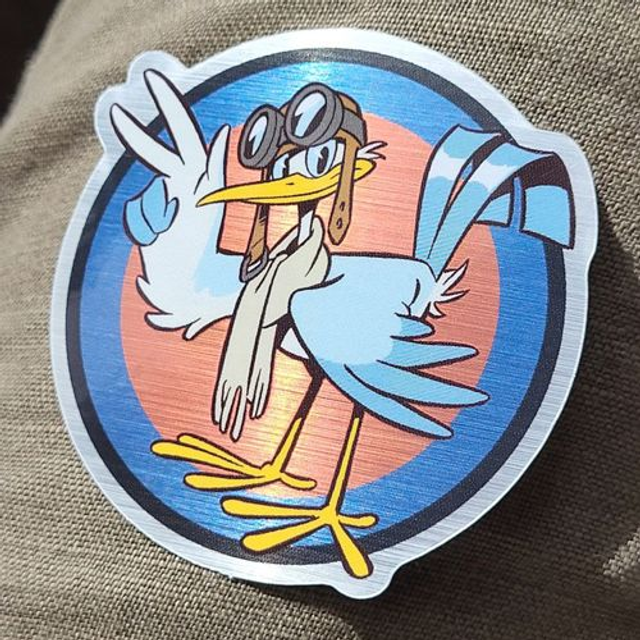 Jack metallic sticker