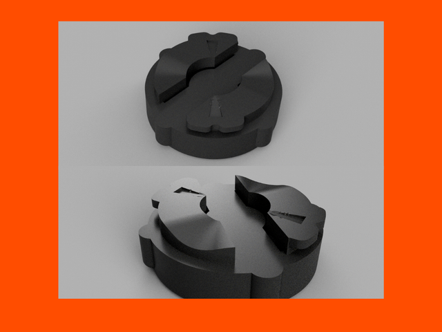 Lezyne GPS to Garmin Adaptor - Cycling 3D Printed Stem Mount