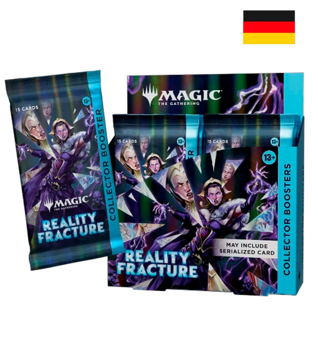 Collector Booster Display (12 Sobres) Reality Fracture Alemán - Magic The Gathering