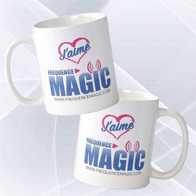 MUG J&#039;AIME FREQUENCE MAGIC