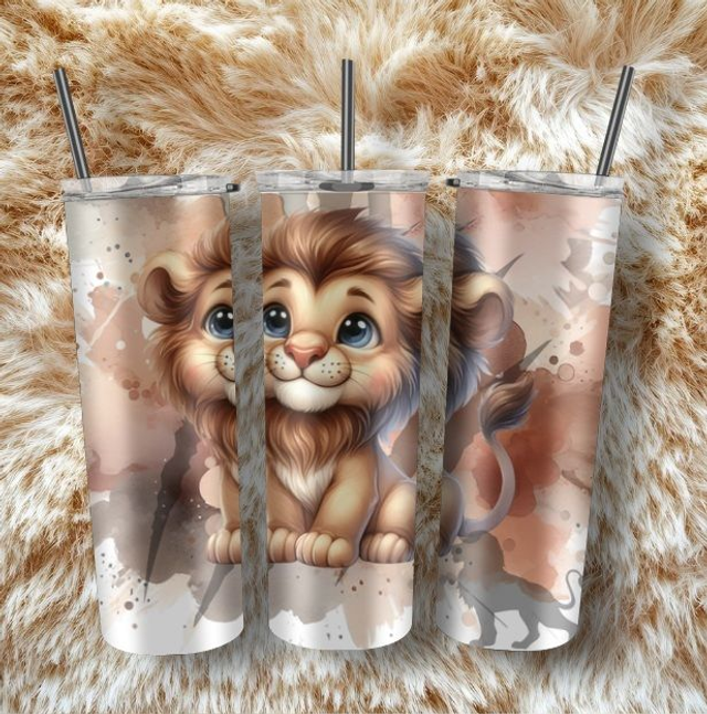 Gourde lion