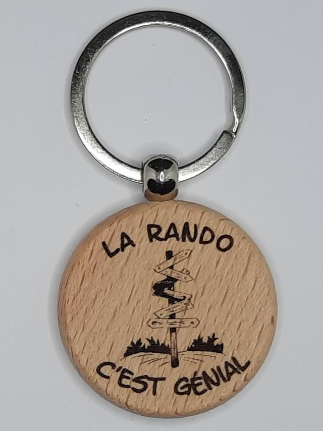 Porte-clés en bois