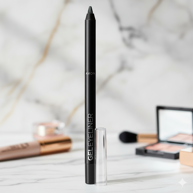 Eyeliner gel silver shimmer argenté (Avon)