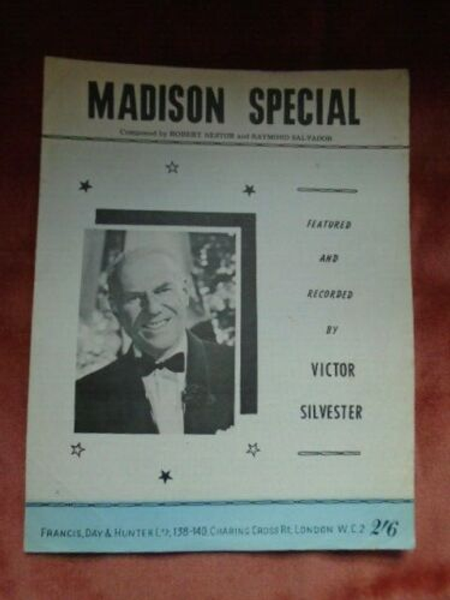 Madison Special by Victor Silvester- Sheet Music 1962