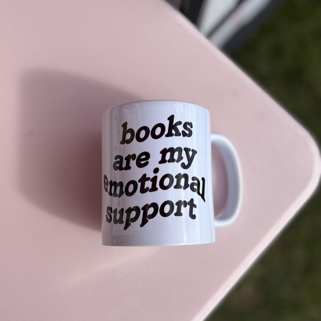 My Kindle is my emotional support Mug | Book Lovers Gift
