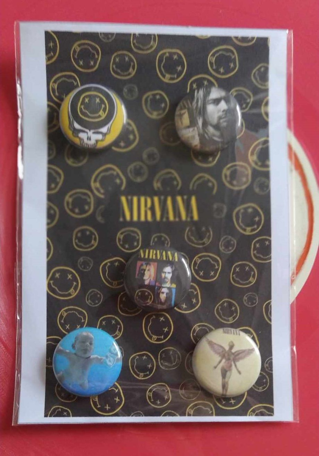 Nirvana kit badges 