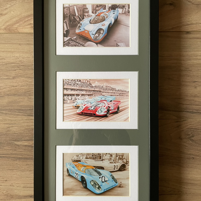 Classic Porsche 917 Trio